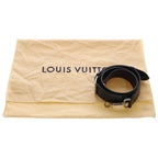 Louis Vuitton LV Night Noe Cargo Shoulder Back Black Leather Silver — view 9