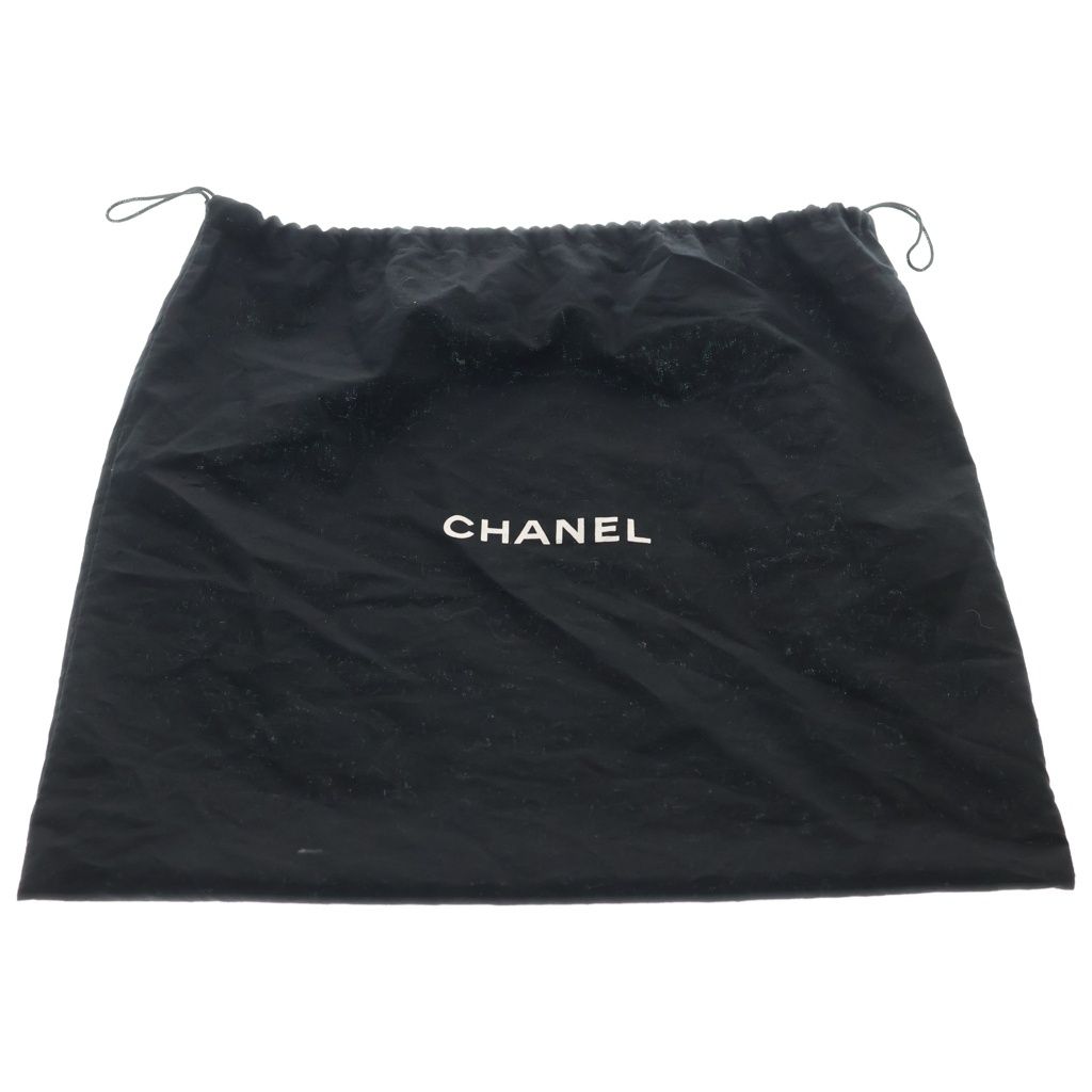 Chanel Quilted Lambskin Leather Turnlock Chain Shoulder Bag Gold Black — view 9