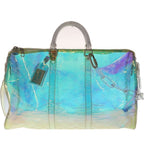 Louis Vuitton Monogram Rythme Keepall Bandouliere 50 Boston Bag Multicolor White