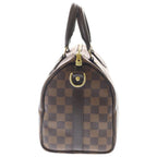 Louis Vuitton Damier Speedy Bandouliere 25 Leather 2-Way Shoulder Bag Brown — view 3