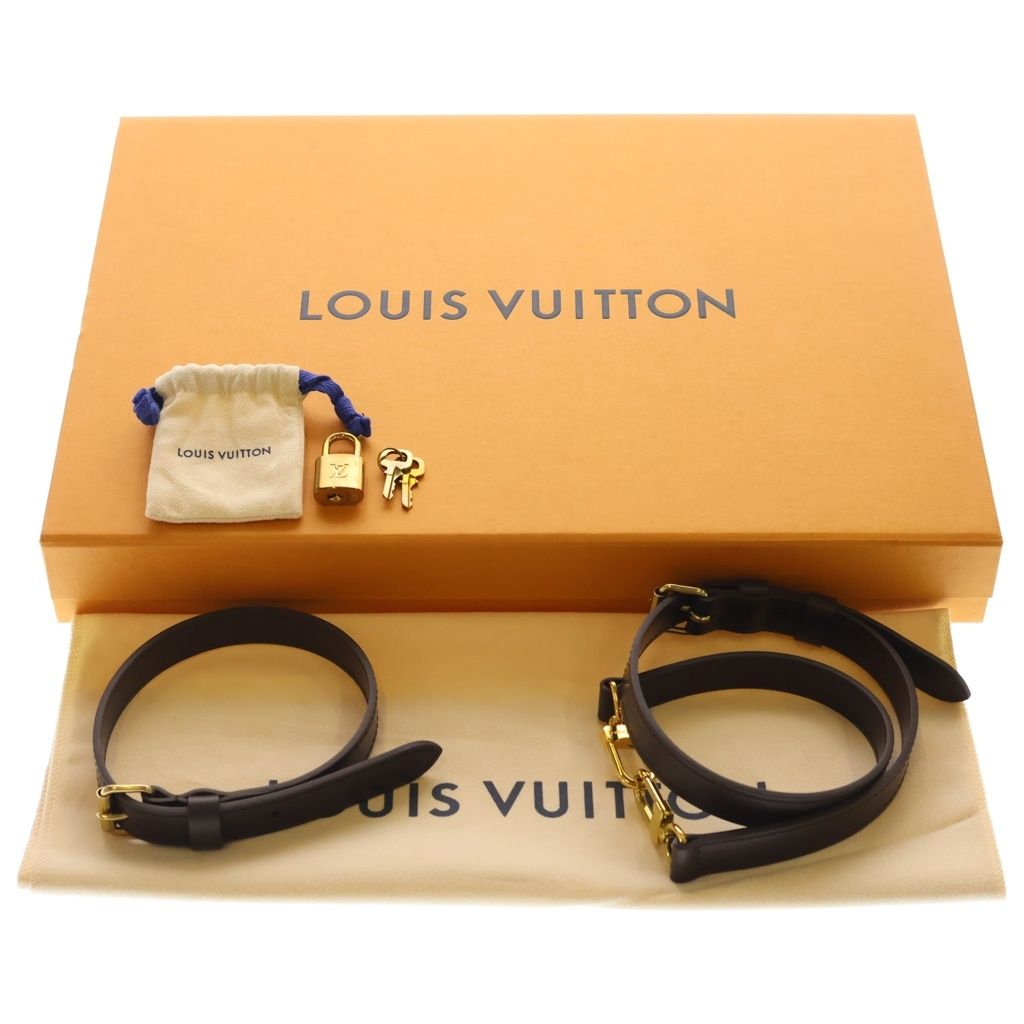 Louis Vuitton Damier Speedy Bandouliere 25 Leather 2-Way Shoulder Bag Brown — view 8