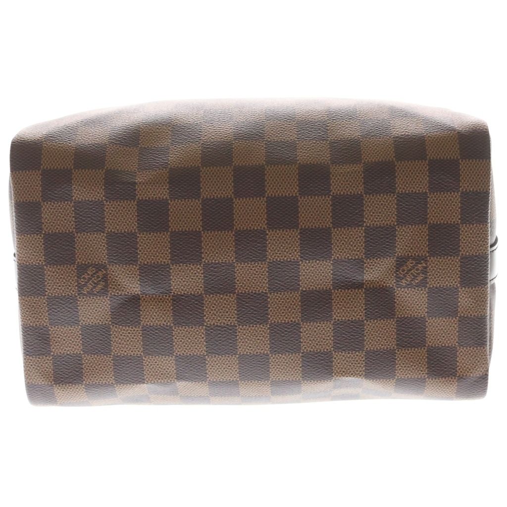 Louis Vuitton Damier Speedy Bandouliere 25 Leather 2-Way Shoulder Bag Brown — view 4