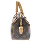 Louis Vuitton Monogram Speedy Bandouliere 20 2-Way Shoulder Bag Brown Leather — view 3