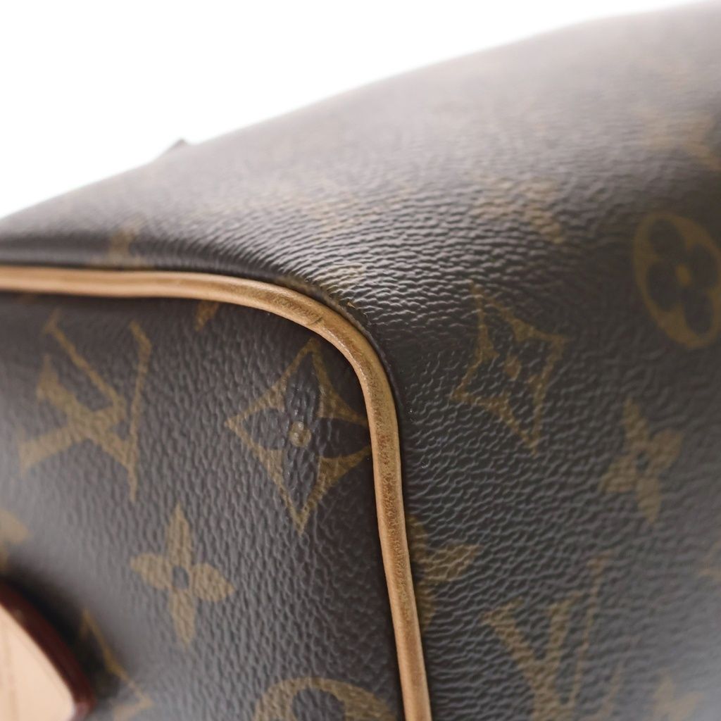 Louis Vuitton Monogram Speedy Bandouliere 20 2-Way Shoulder Bag Brown Leather — view 5