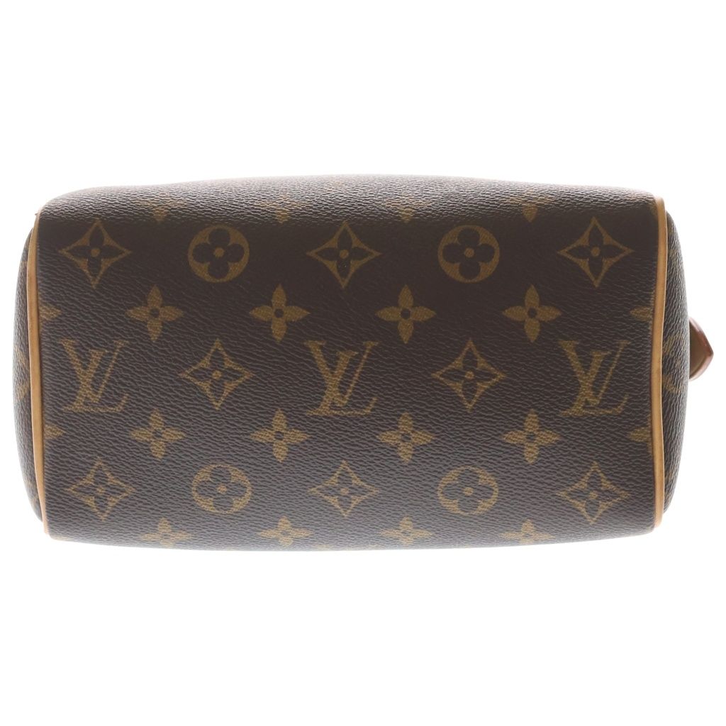 Louis Vuitton Monogram Speedy Bandouliere 20 2-Way Shoulder Bag Brown Leather — view 4