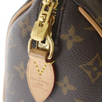 Louis Vuitton Monogram Speedy Bandouliere 20 2-Way Shoulder Bag Brown Leather — view 6