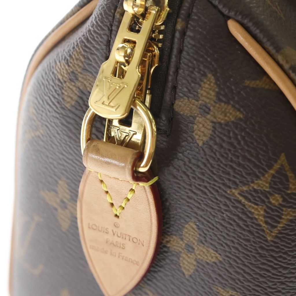 Louis Vuitton Monogram Speedy Bandouliere 20 2-Way Shoulder Bag Brown Leather — view 6