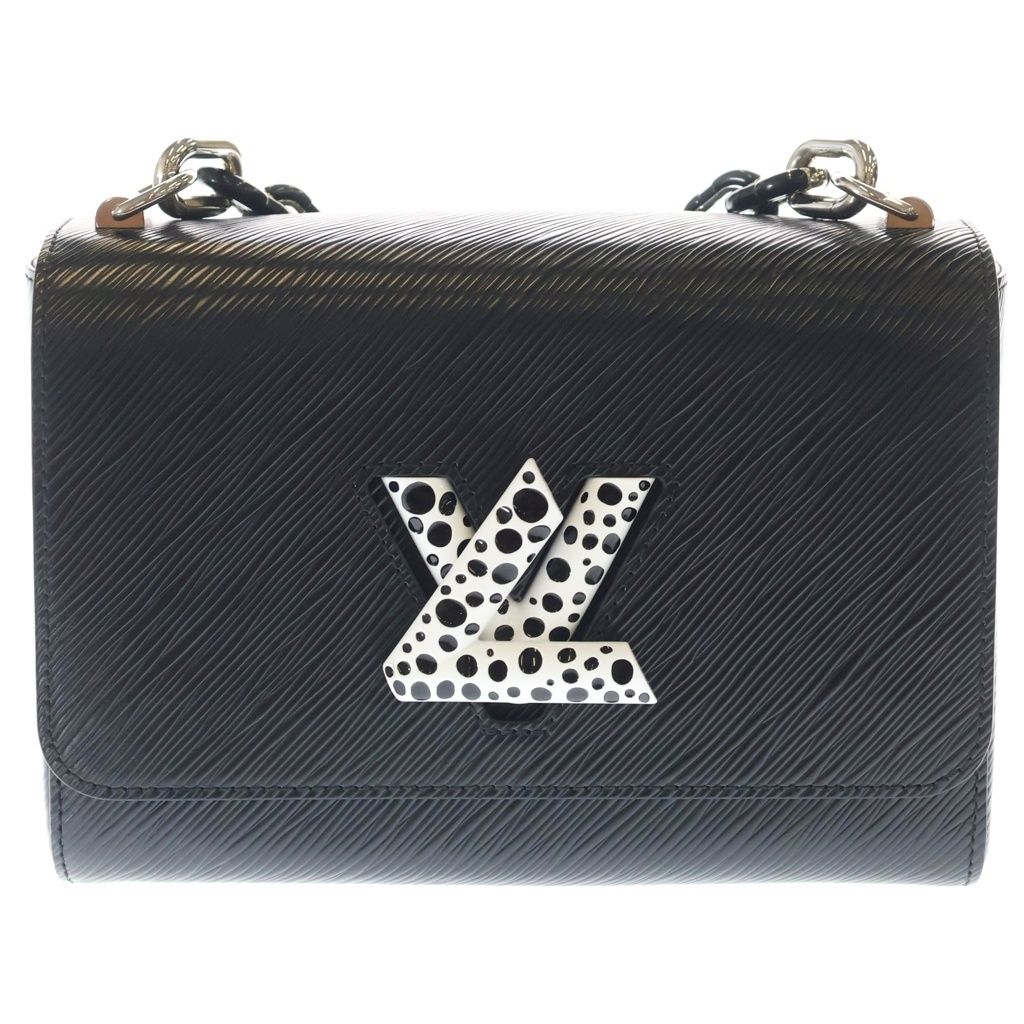 Louis Vuitton Epi Infinity Dot LV Yk Twist MM Leather Silver 2-Way Shoulder