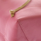 Louis Vuitton Lockme Backpack Pink Brown Leather Silver — view 5