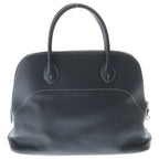 Hermes Bolide Relax 35 Epsom Silver Handbag Black — view 2