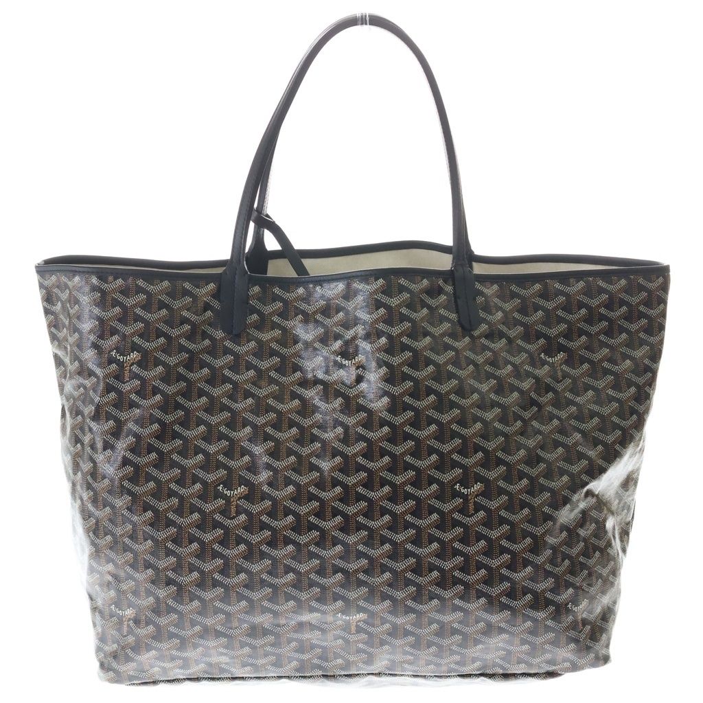 Goyard Saint Louis GM Tote Black Silver — view 2