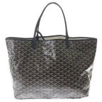 Goyard Saint Louis GM Tote Black Silver — view 2