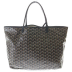 Goyard Saint Louis GM Tote Black Silver