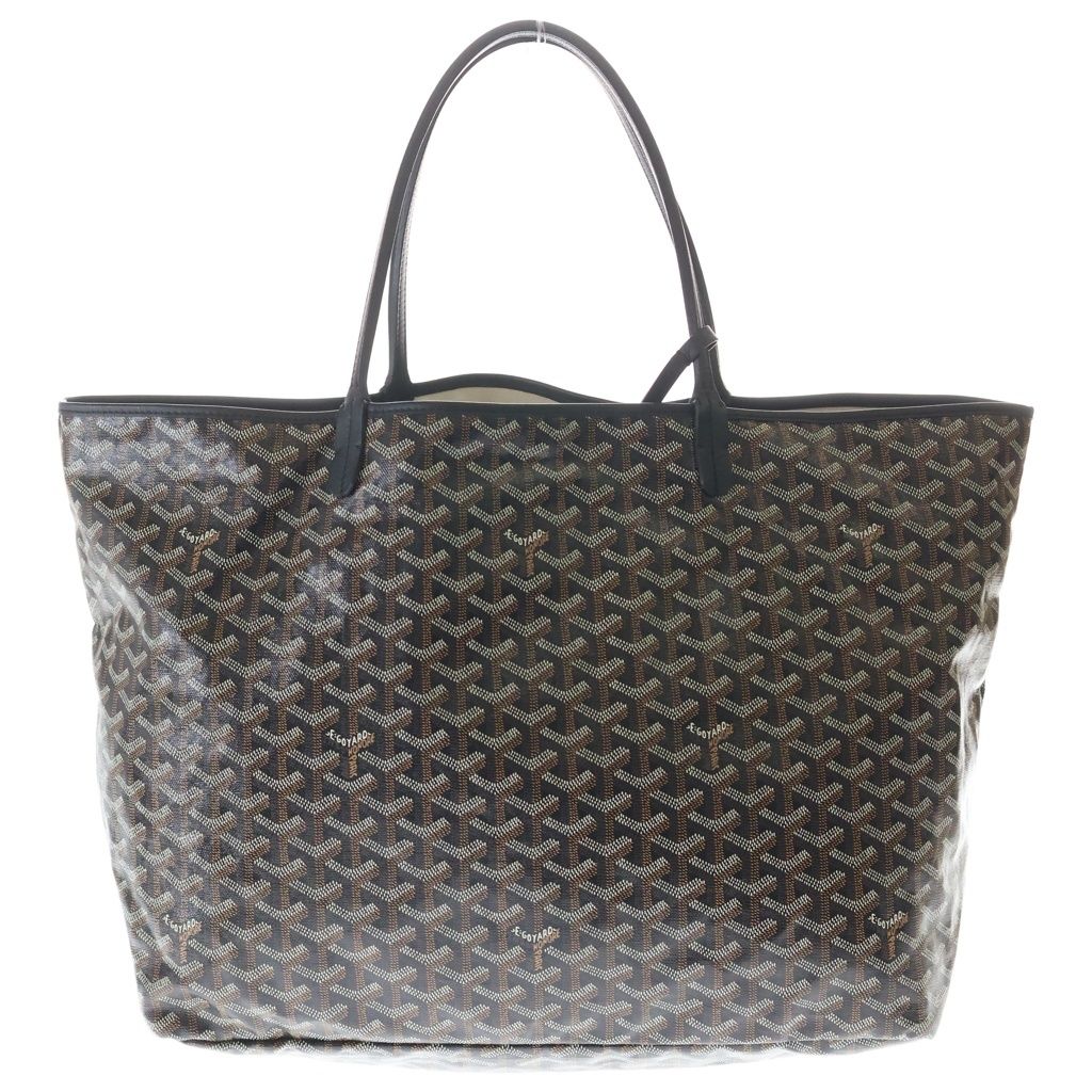 Goyard Saint Louis GM Tote Black Silver
