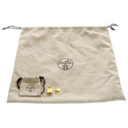 Hermes Picotin Lock MM Taurillon Clemence Gold Handbag Black — view 8