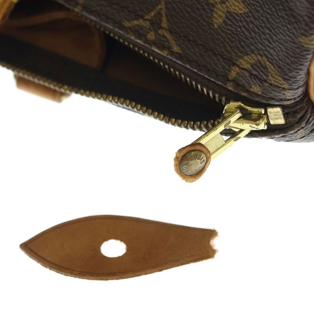 Louis Vuitton Monogram Speedy 35 Leather Handbag Brown — view 7