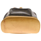 Louis Vuitton Monogram Montsouris MM Leather Backpack Brown — view 4