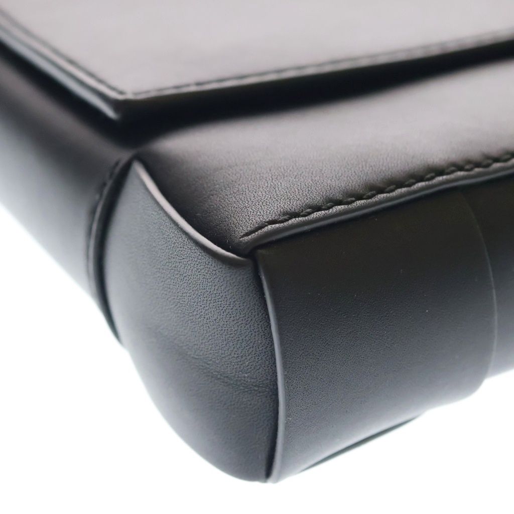 Bottega Veneta Angolo Messenger Back Black — view 5