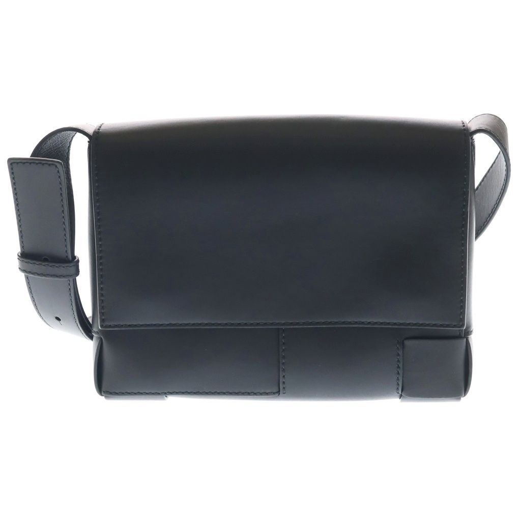 Bottega Veneta Angolo Messenger Back Black