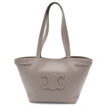 Celine Triomphe Cava Anais Tote Gray Ju Leather