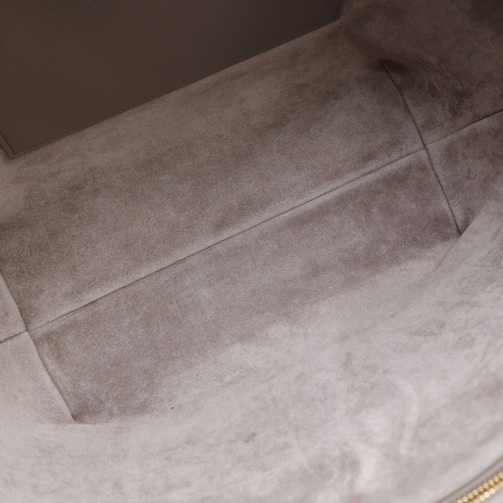 Celine Triomphe Cava Anais Tote Gray Ju Leather — view 7