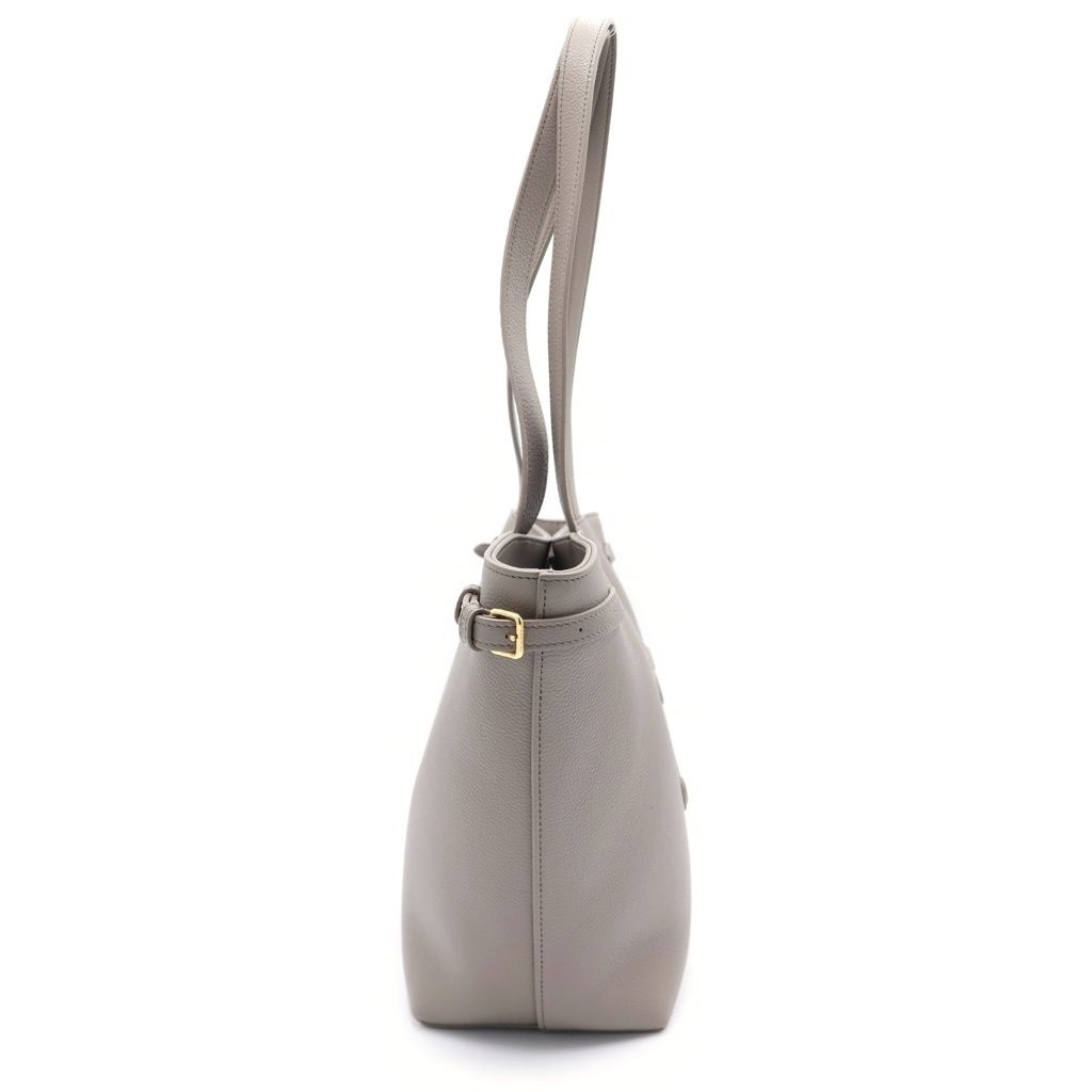 Celine Triomphe Cava Anais Tote Gray Ju Leather — view 3