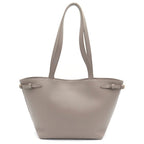 Celine Triomphe Cava Anais Tote Gray Ju Leather — view 2
