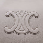 Celine Triomphe Cava Anais Tote Gray Ju Leather — view 6