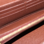 Louis Vuitton Monogram Etoile Portefeuille Sarah Wallet Brown Leather Gold — view 4