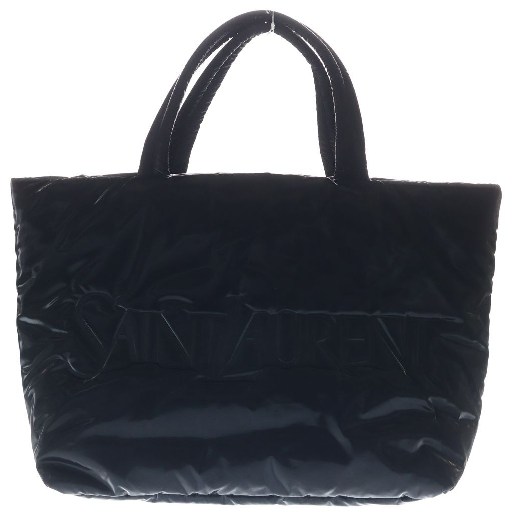 Saint Laurent Paris Puffer Tote Black