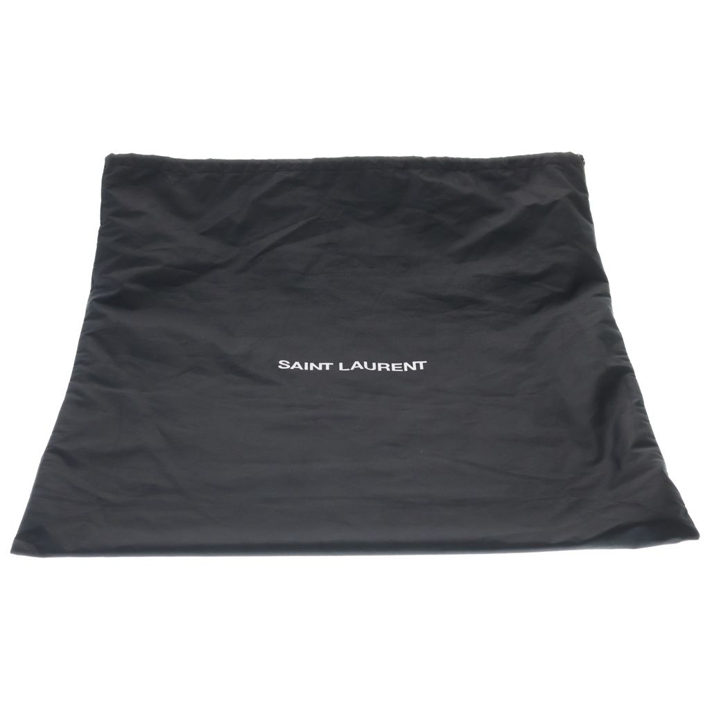 Saint Laurent Paris Puffer Tote Black — view 8