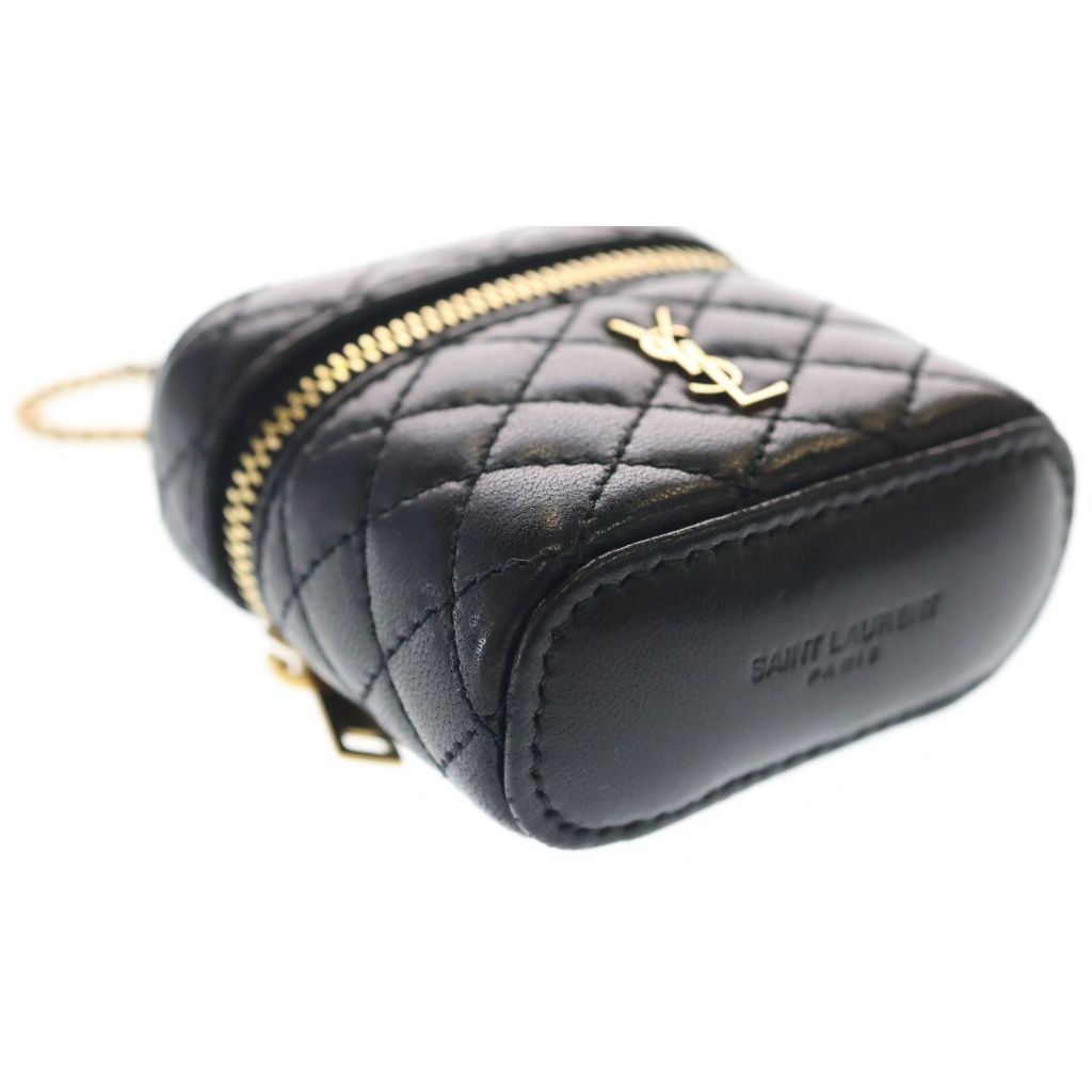 Saint Laurent Paris Micro Gabby Mini Handbag Lambskin Quilted Leather Pouch — view 5