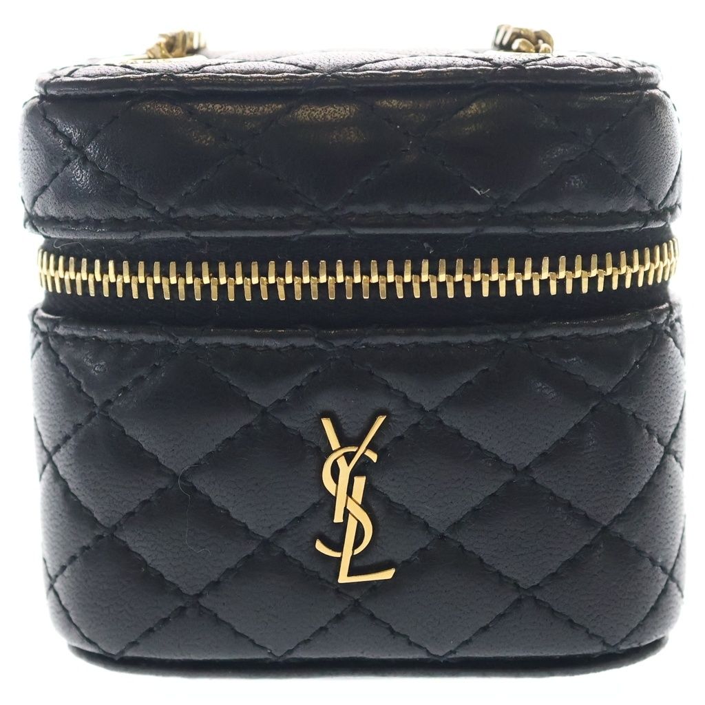 Saint Laurent Paris Micro Gabby Mini Handbag Lambskin Quilted Leather Pouch