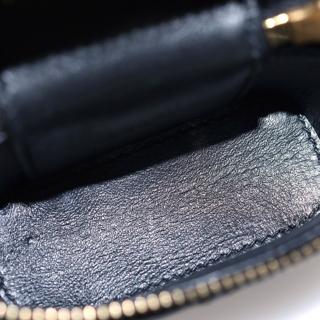 Saint Laurent Paris Micro Gabby Mini Handbag Lambskin Quilted Leather Pouch — view 7