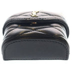 Saint Laurent Paris June Lambskin Mini Handbag Pouch Black — view 4