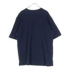 Hermes Mega Chariot Front Print Crew Neck Short Sleeve T-Shirt Navy — view 2