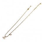 Louis Vuitton Necklace LV Iconic Enamel Monogram Flower Star Gold Pink