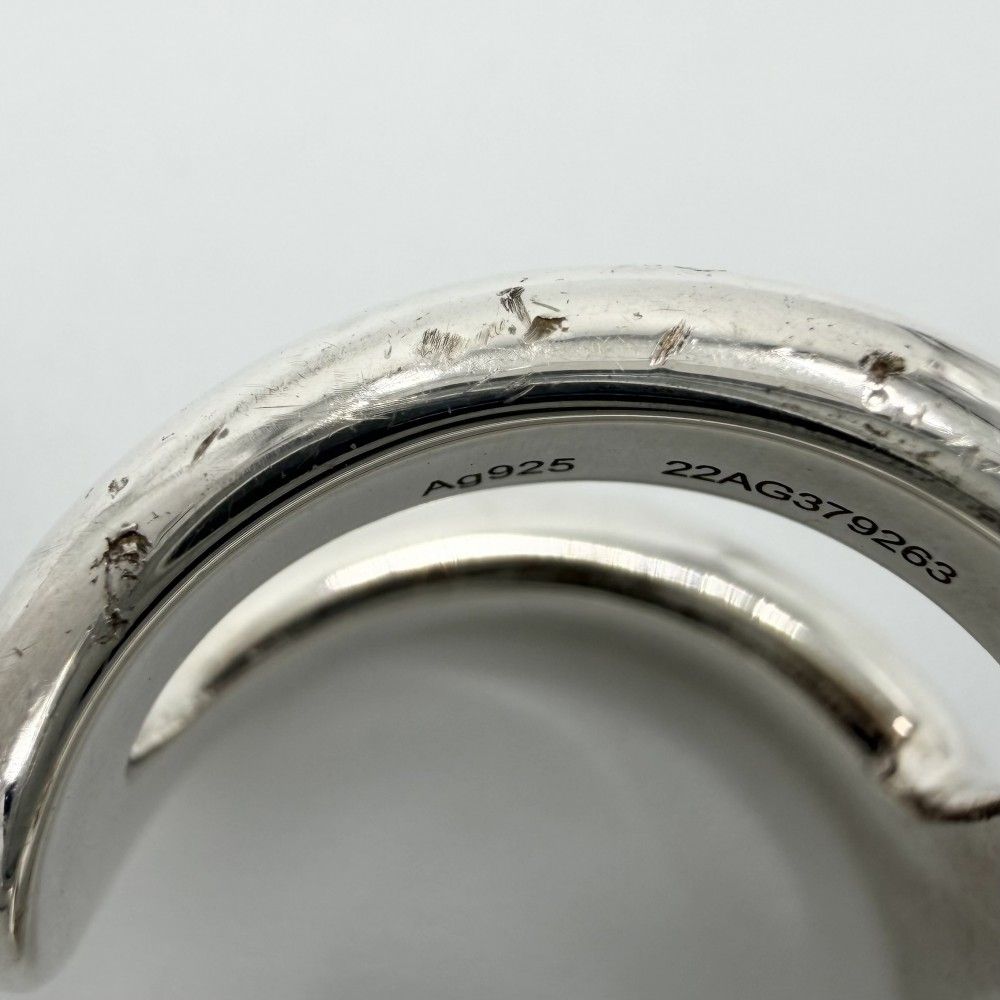 Hermes Ring Osmose GM Small Items 57 925 Sterling Silver — view 8