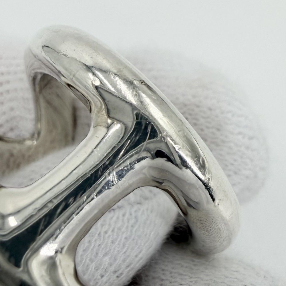 Hermes Ring Osmose GM Small Items 57 925 Sterling Silver — view 6