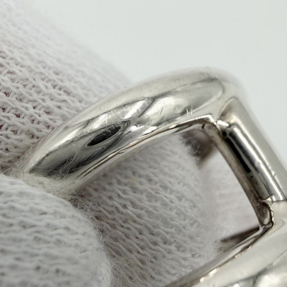 Hermes Ring Osmose GM Small Items 57 925 Sterling Silver — view 7