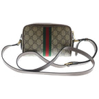 Gucci Ophidia Mini Shoulder Bag Leather Gold Brown — view 2