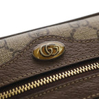Gucci Ophidia Mini Shoulder Bag Leather Gold Brown — view 6