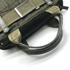 Fendi Zucca Nylon Hand Bag Mini Khaki — view 7