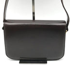 Celine Leather Carriage Vintage Shoulder Bag Brown — view 3