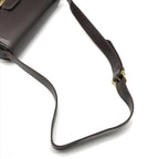Celine Leather Carriage Vintage Shoulder Bag Brown — view 7