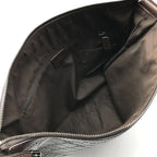 Gucci Guccissima Leather Shoulder Bag Brown — view 9