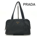 Prada Nylon Hand Bag Black