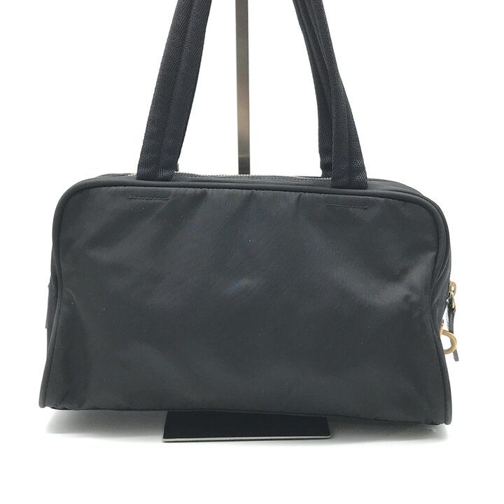 Prada Nylon Hand Bag Black — view 3
