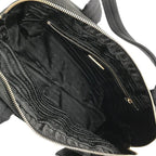 Prada Nylon Hand Bag Black — view 8
