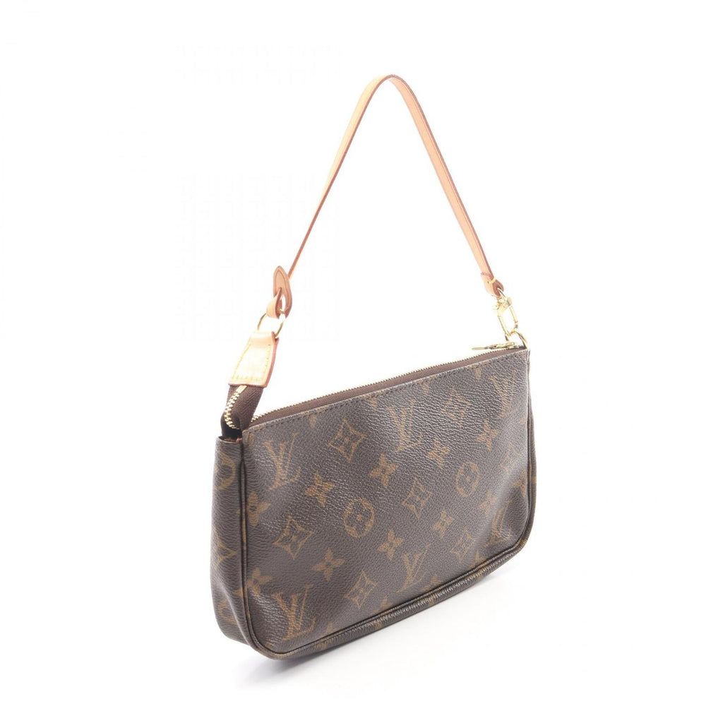 Louis Vuitton Handbag Pochette Canvas Leather — view 2